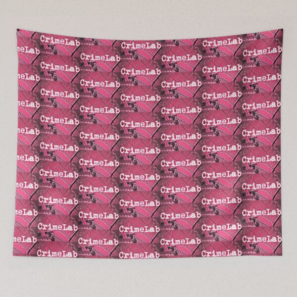 Item preview, True Crime - CrimeLab Logo (Pink) designed and sold by CrimeLab.