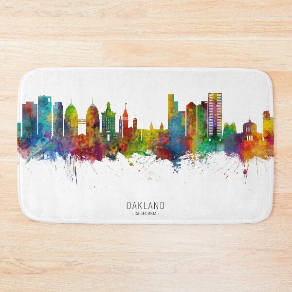 Item preview, Oakland California Skyline designed and sold by ArtPrints.