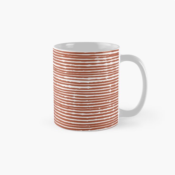Item preview, Abstract Rustic Striped Pattern, Burnt Orange designed and sold by meggydesigns.