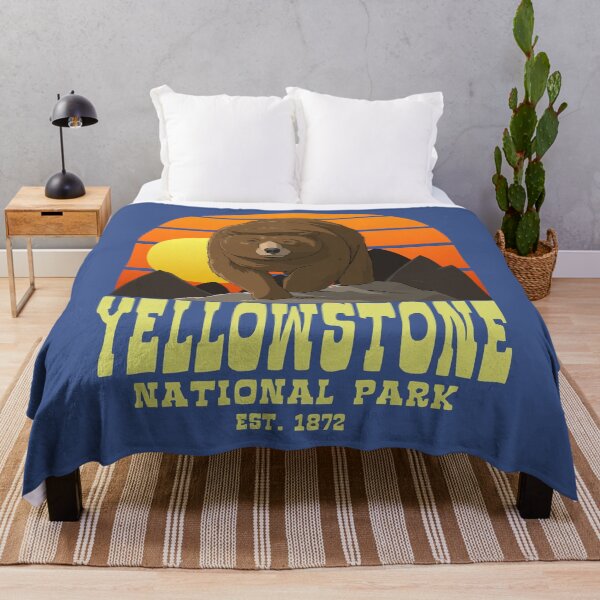 Item preview, Yellowstone National Park Bear designed and sold by Nosek1ng.