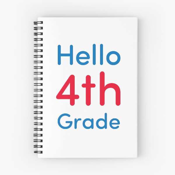 Item preview, Hello 4th Grade designed and sold by Novel Gifts.