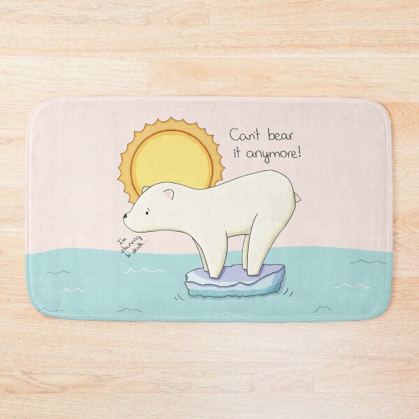 Item preview, Polar bear - Cant bear it anymore designed and sold by LuYukari.