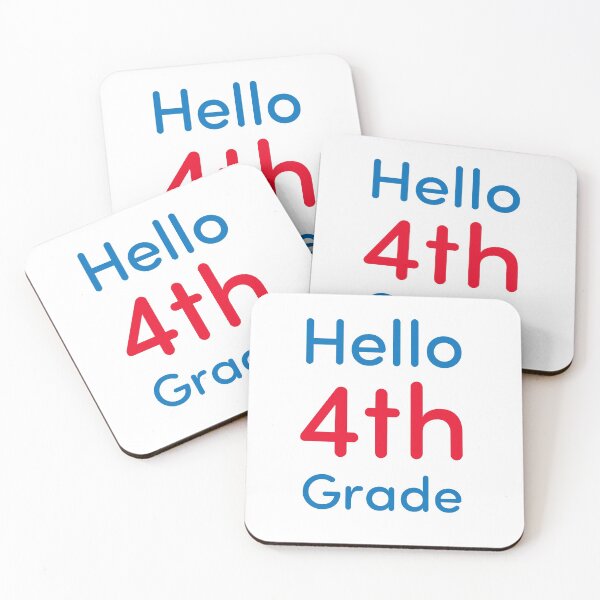 Item preview, Hello 4th Grade designed and sold by Novel Gifts.