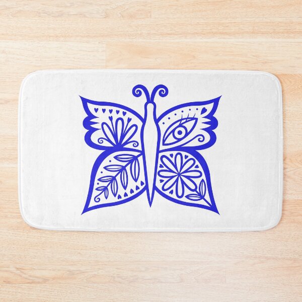 Item preview, Awesome Abstract Butterfly Design (lapis lazuli blue) designed and sold by wariana.