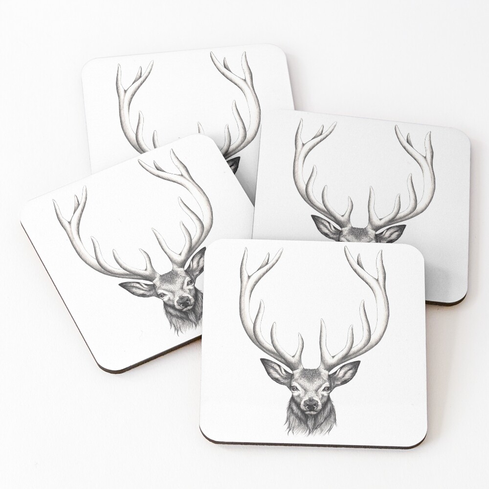 Item preview, Coasters (Set of 4) designed and sold by RozThompsonArt.