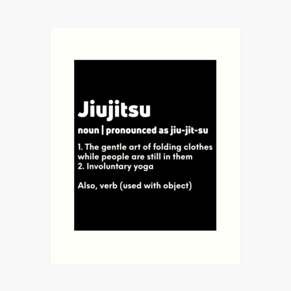 Funny Jiujitsu Jiu jitsu Jiu-jitsu definition meaning design print Socks  for Sale by farhanhafeez