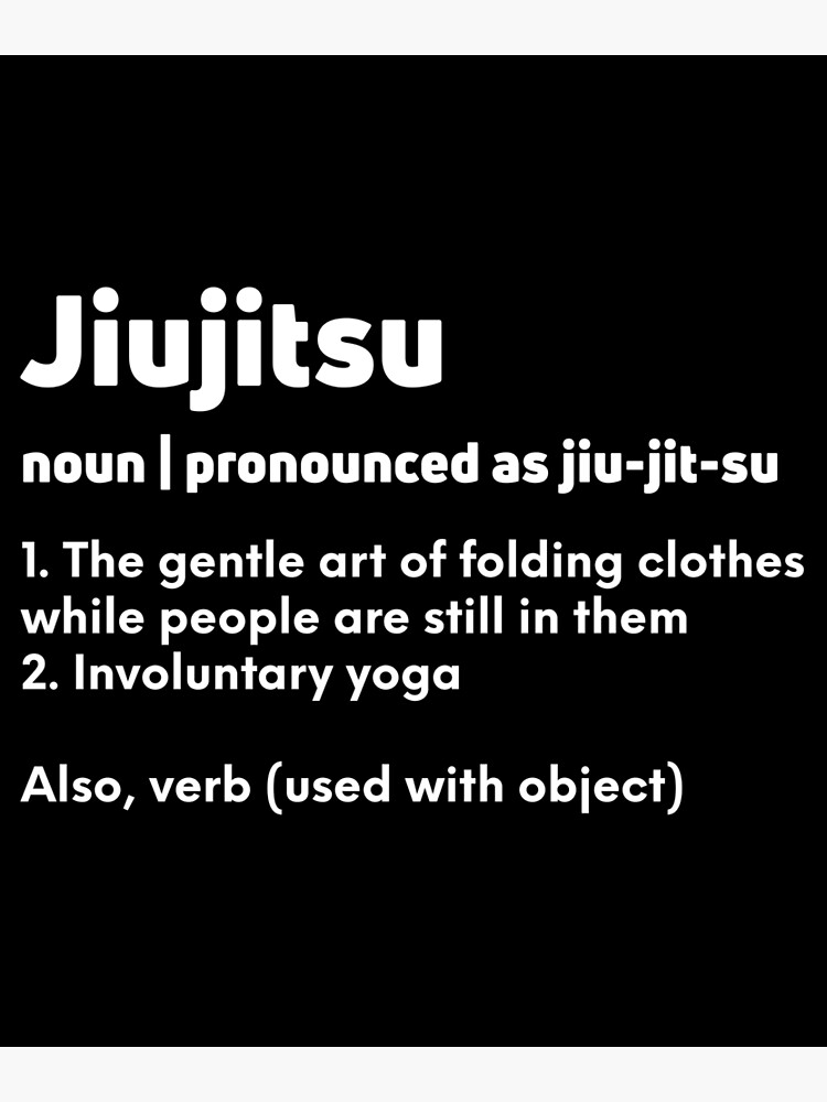 Funny Jiujitsu Jiu jitsu Jiu-jitsu definition meaning design print Socks  for Sale by farhanhafeez