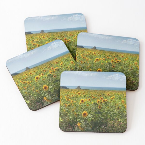 Item preview, A panoramic field of Sunflowers designed and sold by Leighton Collins.