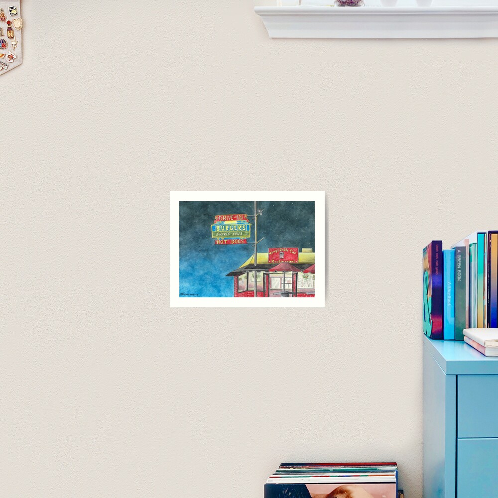 "Tony's Cable Car" Art Print