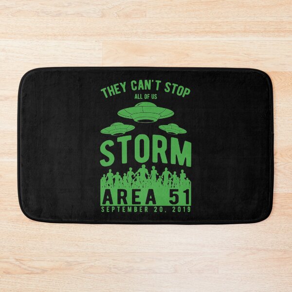 Item preview, Storm Area 51 - They Can't Stop All Of Us - UFO Design designed and sold by JakeRhodes.