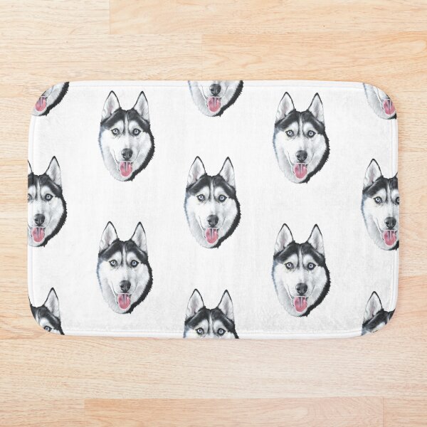 Item preview, Siberian husky designed and sold by RozThompsonArt.