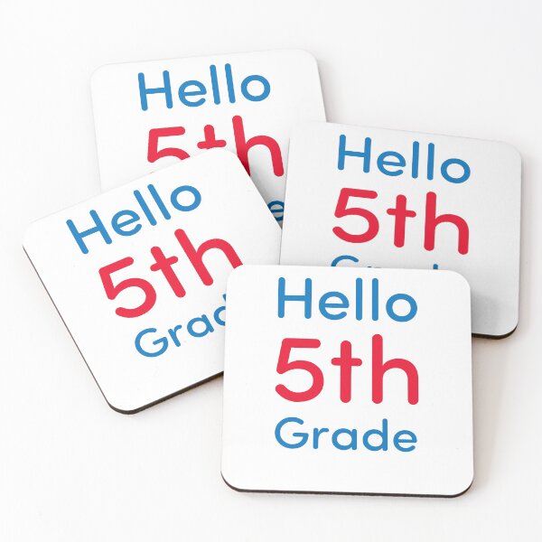Item preview, Hello 5th Grade designed and sold by Novel Gifts.