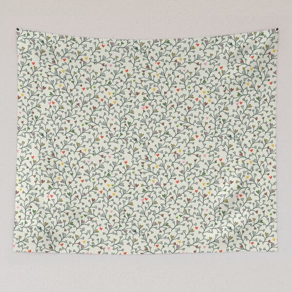 Item preview, Tender flowers pattern designed and sold by Doodle-Shmoodle.