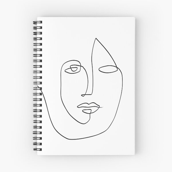 Item preview, Abstract Face - One Line Art designed and sold by TheRedFinch.