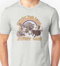 Camiseta ajustada Apoye a su equipo local de gatos callejeros