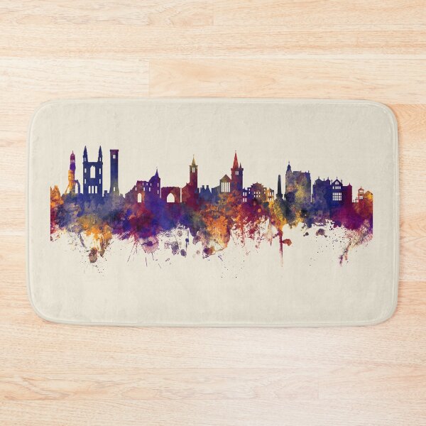 Item preview, St Andrews Scotland Skyline designed and sold by ArtPrints.