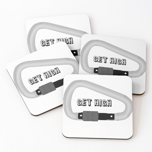 Item preview, Sticker - Rock Climbing Get Hight designed and sold by StickersStore.