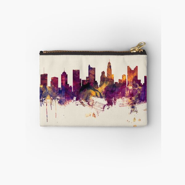Aperçu de l'œuvre Columbus Ohio Skyline créée et vendue par ArtPrints.
