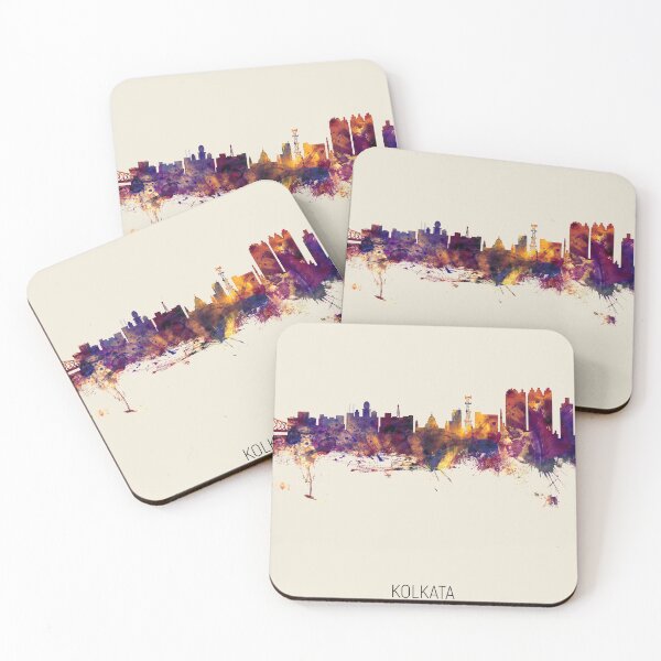 Item preview, Kolkata (Calcutta) India Skyline designed and sold by ArtPrints.