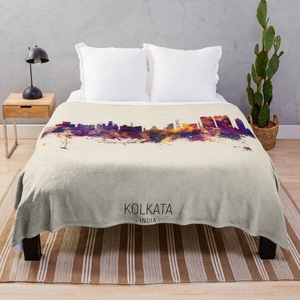 Item preview, Kolkata (Calcutta) India Skyline designed and sold by ArtPrints.