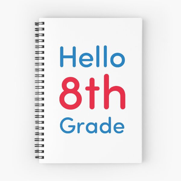 Item preview, Hello 8th Grade designed and sold by Novel Gifts.