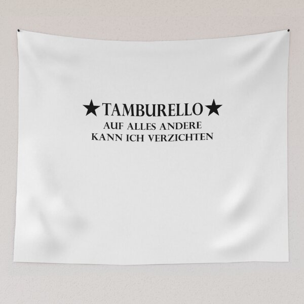 Item preview, Tamburello, I can do without anything else - Black designed and sold by saechla.