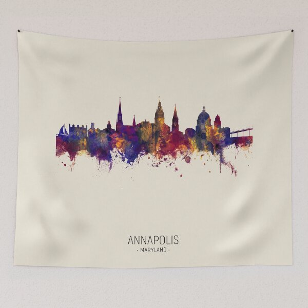 Item preview, Annapolis Maryland Skyline designed and sold by ArtPrints.