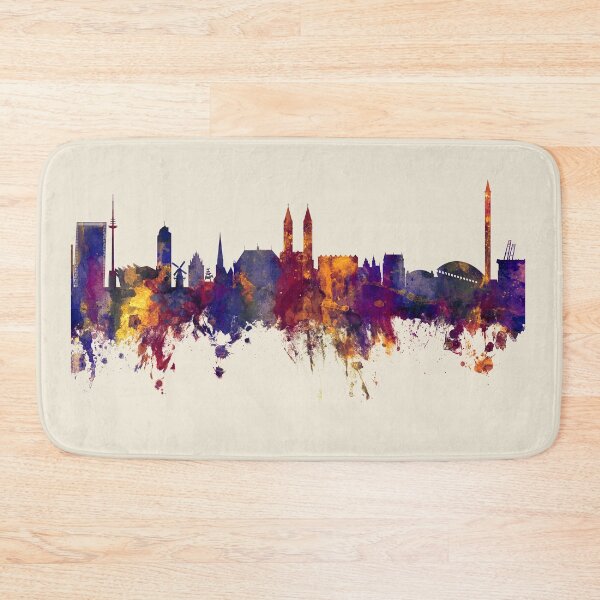 Item preview, Bremen Germany Skyline designed and sold by ArtPrints.