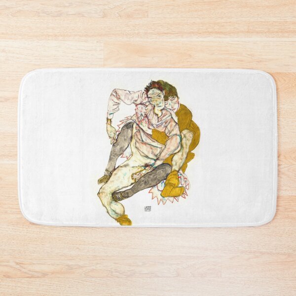 Item preview, Seated Couple, Egon Schiele designed and sold by fourretout.