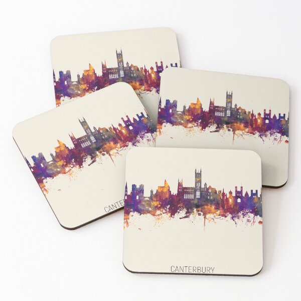 Item preview, Canterbury England Skyline designed and sold by ArtPrints.
