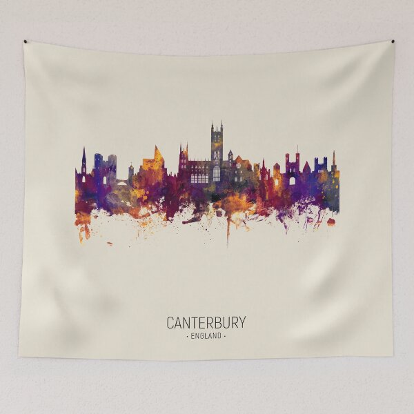 Item preview, Canterbury England Skyline designed and sold by ArtPrints.