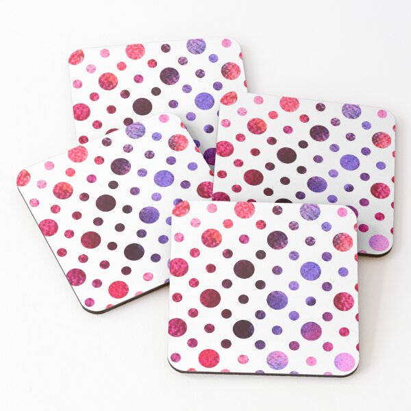 Item preview, Seamless watercolour polka dot pattern designed and sold by Doodle-Shmoodle.