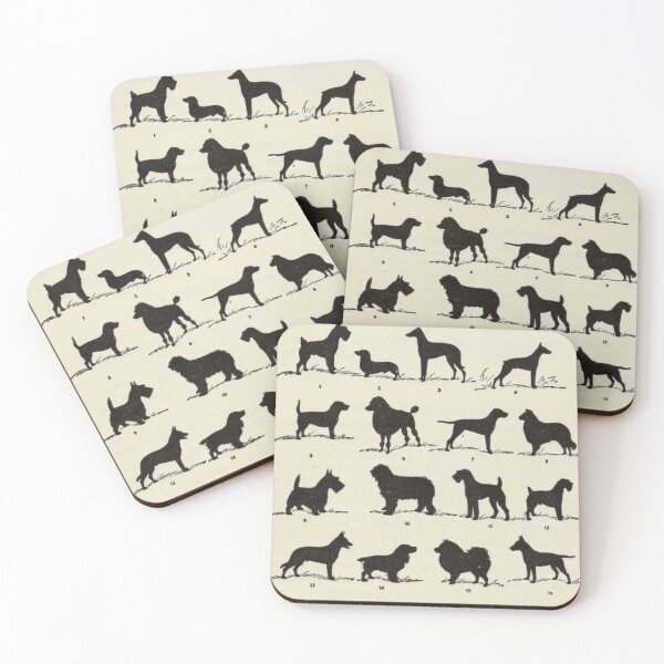 Item preview, Vintage Dog Breeds designed and sold by BlueSpecsStudio.