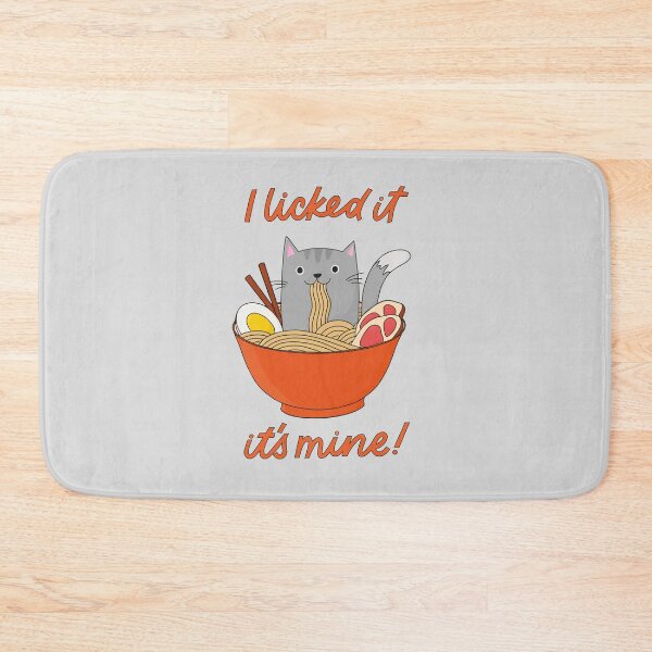 Item preview, Cat in Ramen Bowl - Kawaii designed and sold by Kerstin Ebner.