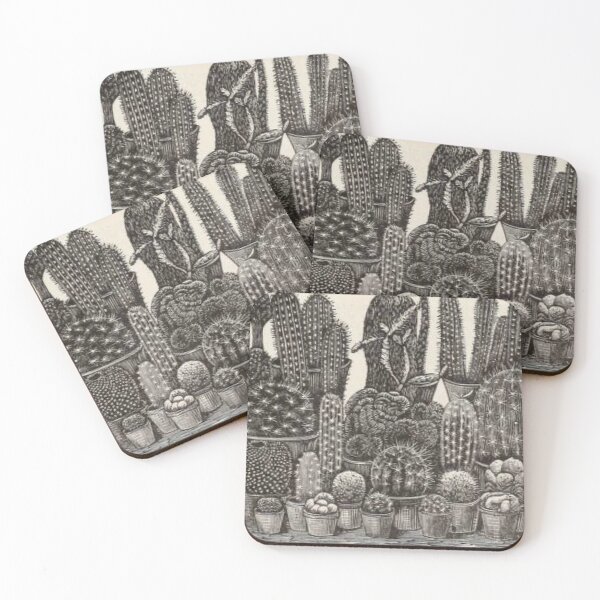 Item preview, Vintage Cacti And Succulents designed and sold by BlueSpecsStudio.