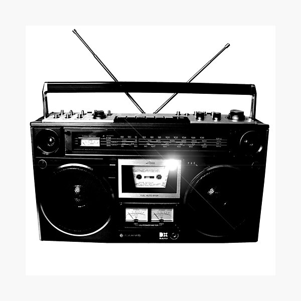 Item preview, Ghetto Blaster Vintage designed and sold by dadawan.