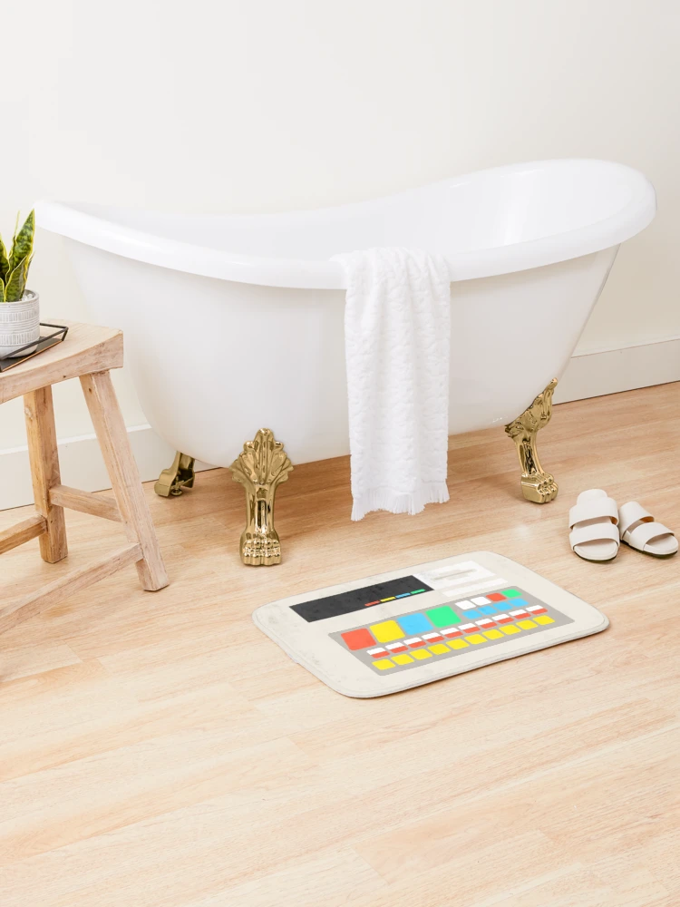 Thumbnail 2 of 6, Bath Mat, Your First Computer designed and sold by Plan8.