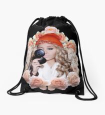 Amanda Roses Drawstring Bag