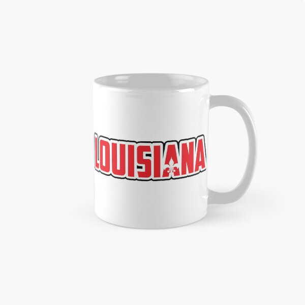 Item preview, Louisiana Fleur De Lis Red & Black designed and sold by BL3Designco.