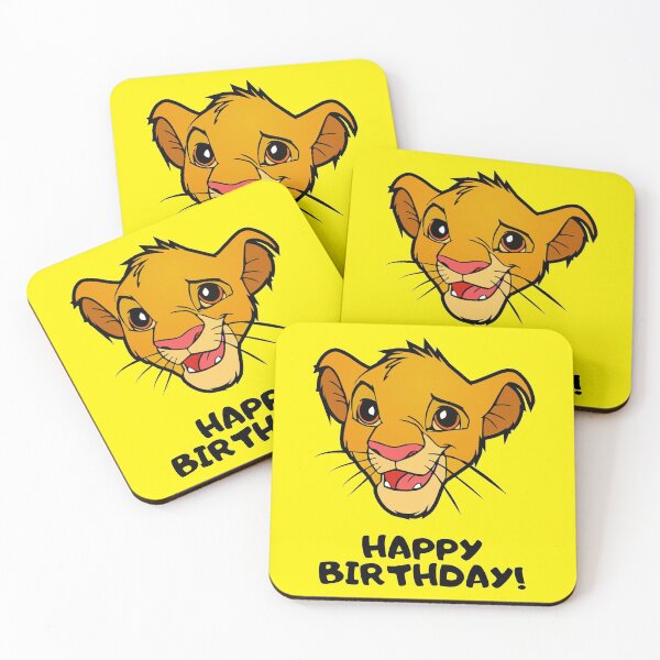 Item preview, Happy Birthday - The Lion King - Simba designed and sold by RotemButzian.