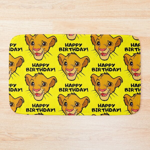 Item preview, Happy Birthday - The Lion King - Simba designed and sold by RotemButzian.