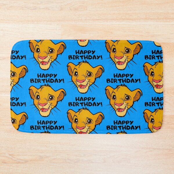 Item preview, Happy Birthday - The Lion King - Simba designed and sold by RotemButzian.