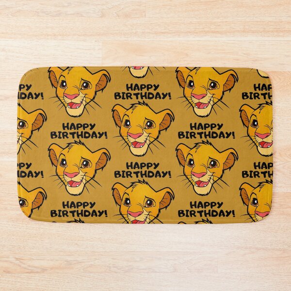 Item preview, Happy Birthday - The Lion King - Simba designed and sold by RotemButzian.