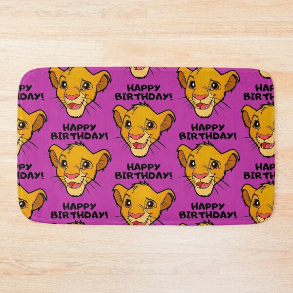 Item preview, Happy Birthday - The Lion King - Simba designed and sold by RotemButzian.