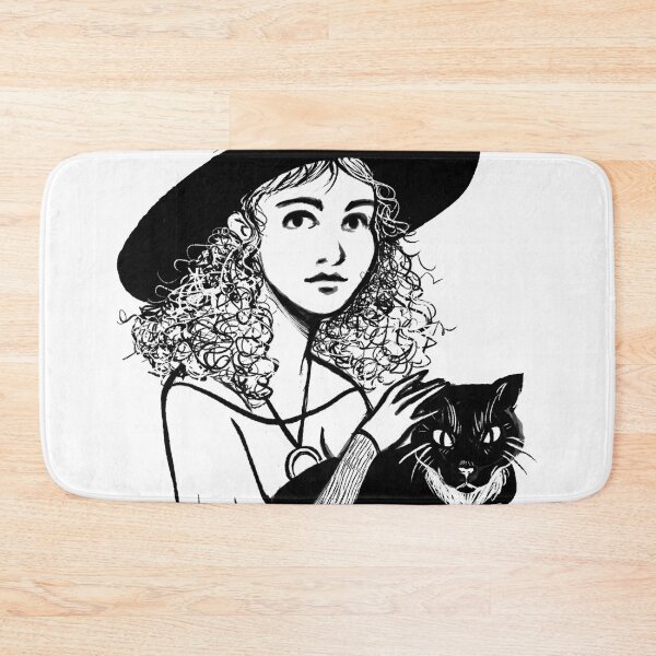 Item preview, Witch and Her Familiar  designed and sold by Virginia Skinner.