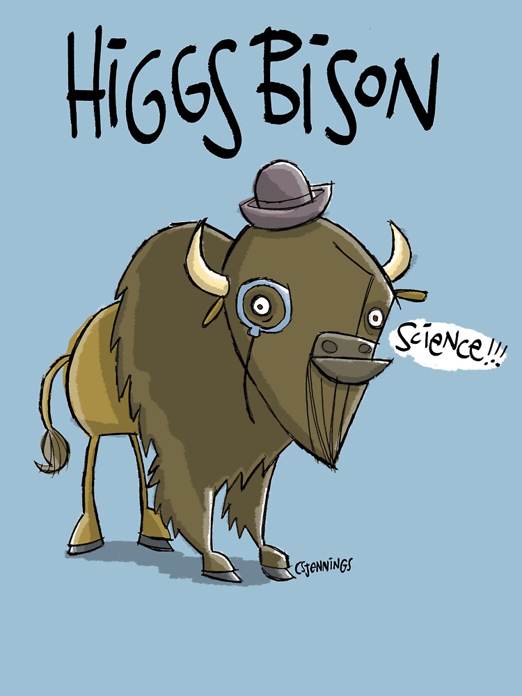 Higgs Bison : Original Size (bigger) by csjennings