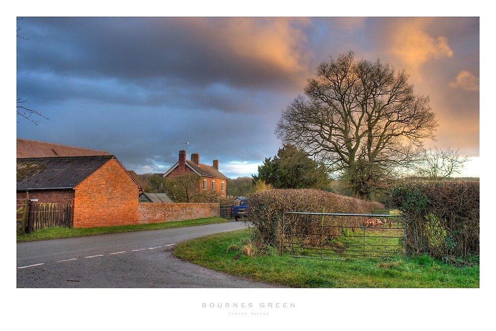 "Bourne's Green, Worcestershire" by Andrew Roland Redbubble