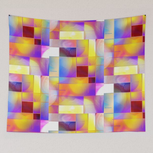 Item preview, Colorful Geometric Abstract designed and sold by rolffimages.