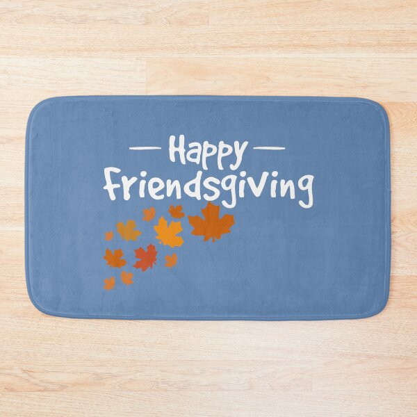 Item preview, Happy Friendsgiving Cute Thanksgiving or Turkey day fall design with maple leaves  designed and sold by alenaz.