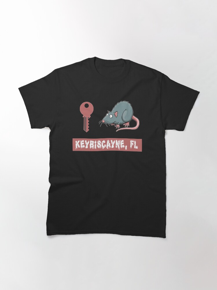 Alternate view of Key Rat Keybiscayne, FL T-Shirt Design Classic T-Shirt